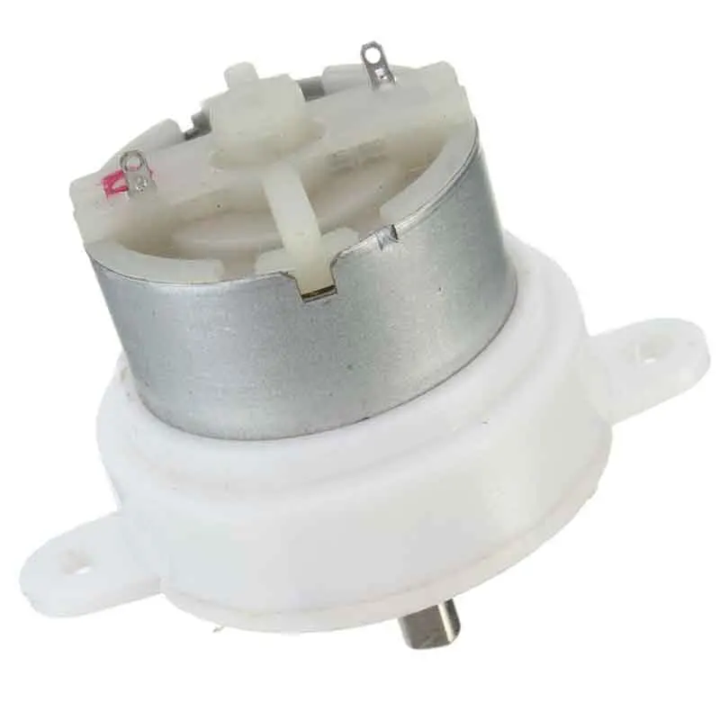 1pc High Torque Cylinder Electric Micro Motor Gearbox Slow Down Mute Reversible Speed Reduction Motors DC 12V 3 RPM Mayitr