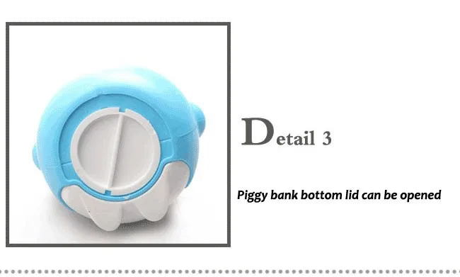 Home decorative saving pot lovely piggy bank money box child gifts