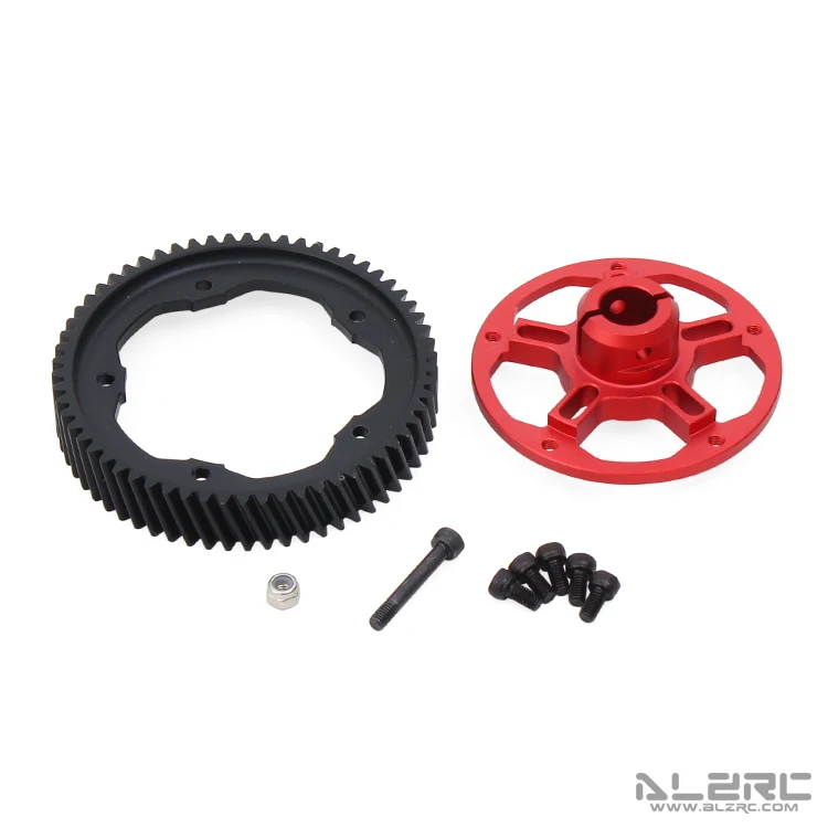 ALZRC Devil 505 быстрый CNC пластиковый Основной комплект передач 62 T|gear set|main gearplastic gear set |