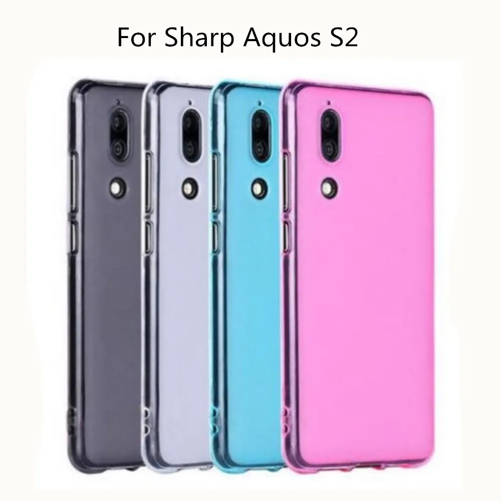

Capa Copue For Sharp Aquos S2 Case Haft Matte Silicon Soft Back Cover Mobile Phone Protective Case