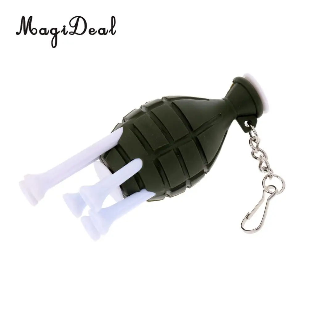 MagiDeal Golf Tee Holder with Tees Ball Maker Plastic Accessory Mermaid novelty pattern