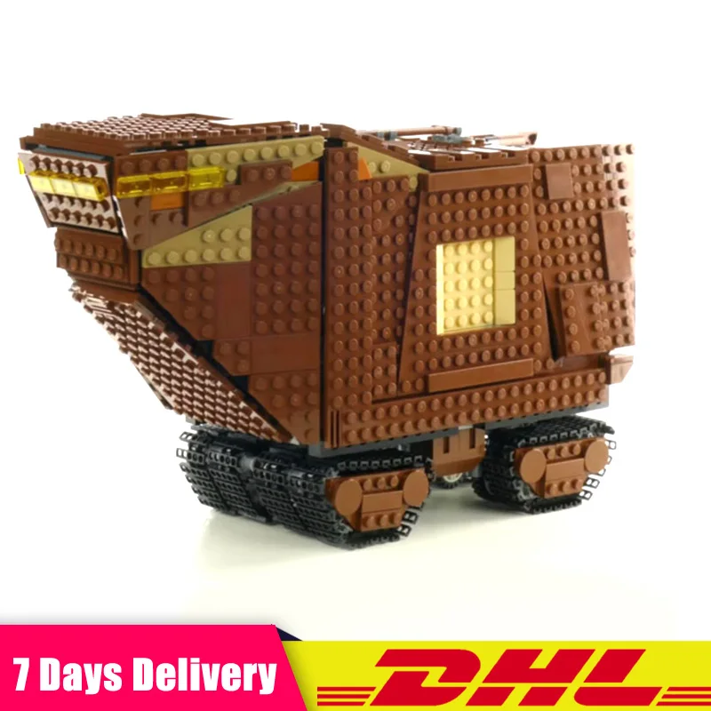 

Lepin 05146 Star War Sandcrawler Building Blocks Bricks Diy Toys for Christmas Gifts Compatible LegoINGlys 75220