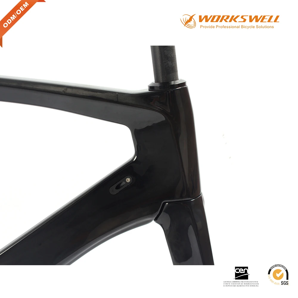 Discount New coming super quality guaranted carbon road bicycle frame full carbon racing frame with Di2 3