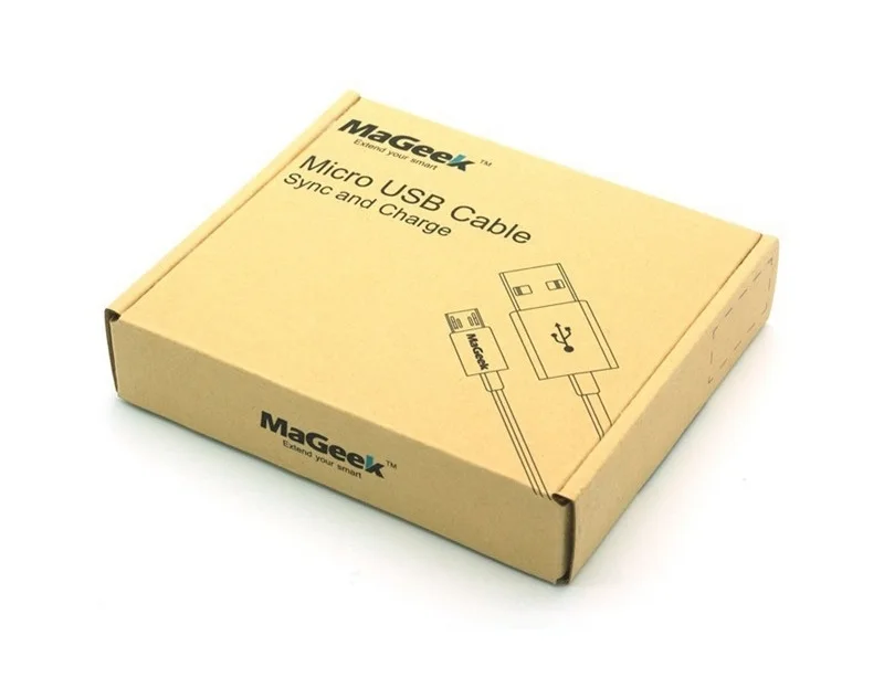 [5-цветная посылка] MaGeek 1,0 m* 5 микро USB кабели Быстрая зарядка мобильный телефон Android кабели samsung Galaxy S7 S6 huawei Xiaomi