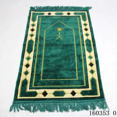 

White Islamic Muslim Wool Prayer Mats Blanket Salat Musallah Prayer Rug Tapis Carpets Tapete Banheiro Islamic Praying Mat