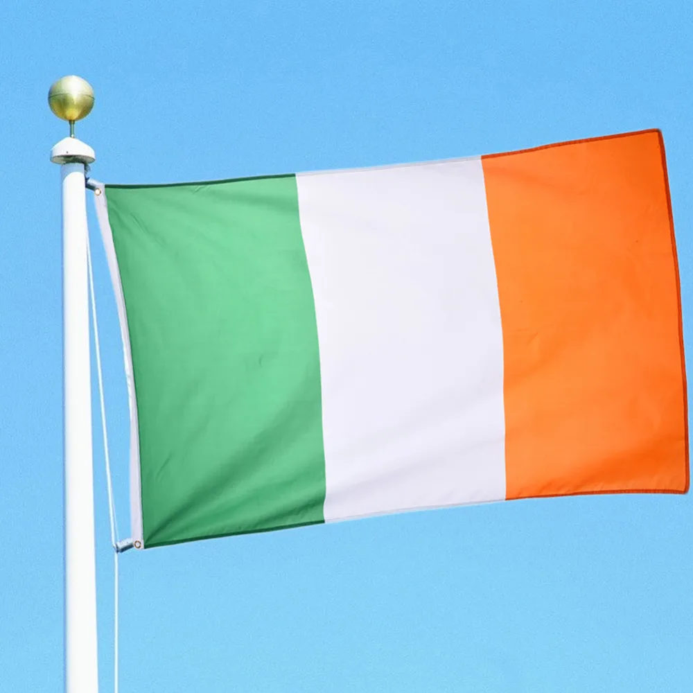 1 шт. флаг Ireland 90*150 см/3*5 футов большой висящий Eire Национальный страны баннер