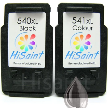 

[Hisaint] for Canon PG-540 XL CL-541 XL 1 Set 2 Pack Remanufactured Ink Cartridges Pixma MG3250