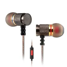 Line Type KZ In-Ear Wired Stereo Earphones Sets With Clear Voice Noise Cancelling Funtions For Mobile Phone For MP3