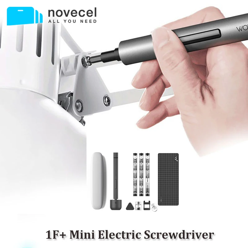 Wowstick 1F+ Mini Electric Screwdriver with Smart lithium for Mobile Phone Notebook Repair Tools Wowstick 1F+ Mini Electric Screwdriver with Smart lithium for Mobile Phone Notebook Repair Tools