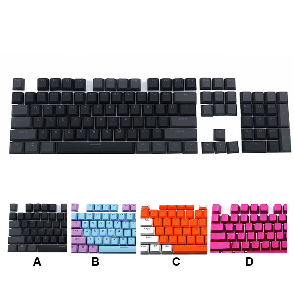  104 Key Caps Backlit for Cherry MX Keyboard Switch key Caps for Mechanical Cherry MX Switch keyboar