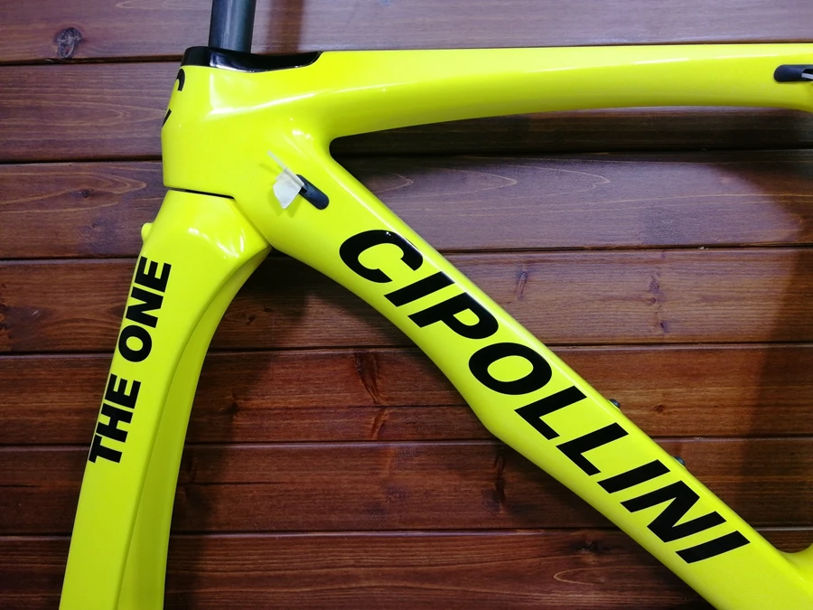 Discount 2019 NEW RB1K the one T1100 3k 1k NK1K yellow black carbon road frame bike racing bicycle frameset made in taiwan can XDB ship 4 Discount 2019 NEW RB1K the one T1100 3k 1k NK1K yellow black carbon road frame bike racing bicycle frameset made in taiwan can XDB ship 4