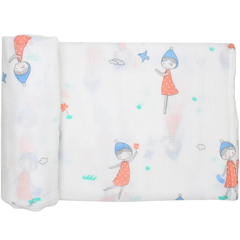 Детское одеяло супер мягкий хлопок бамбуковое детское муслиновое пеленка для новорожденных многофункционал белье для коляски обёрточная