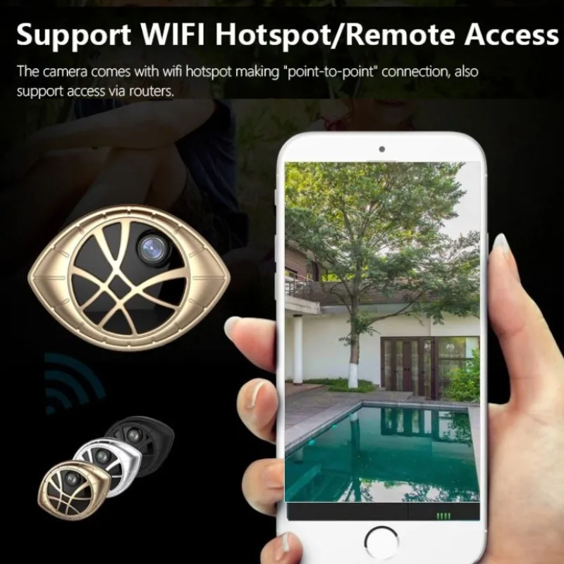 Оптовая продажа модная спортивная мини камера HD 720P Экшн с магнитной записью Wi Fi DV