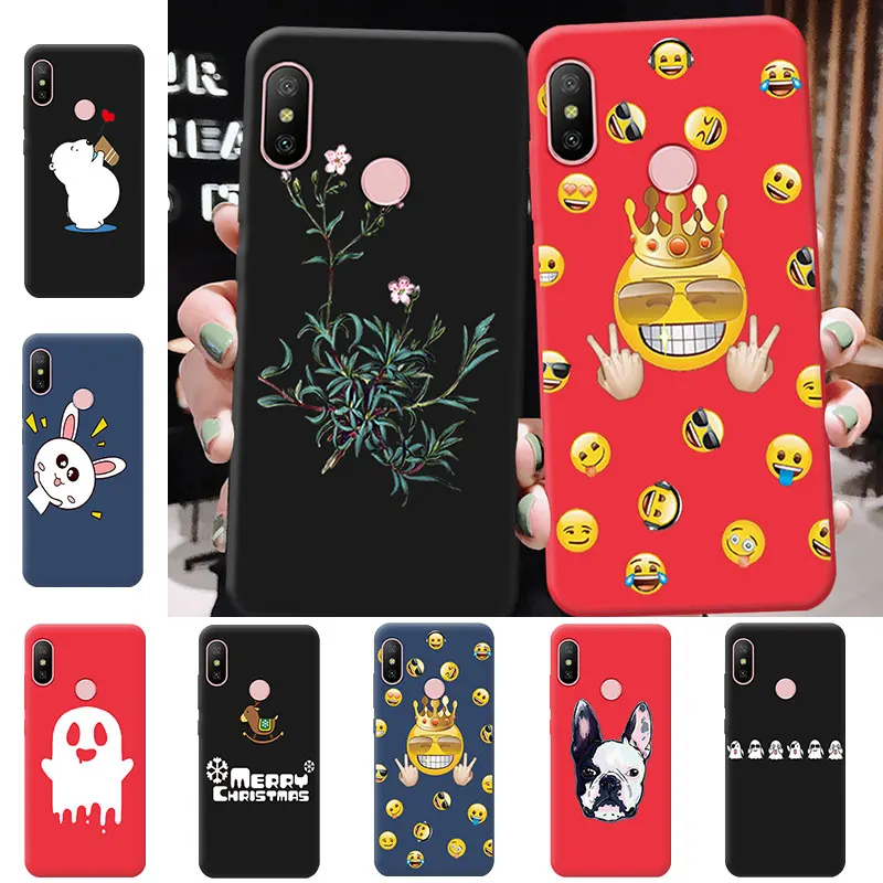 for Xiaomi Redmi 6 6A Pro Go Phone Cover Mi A2 Lite Max 3 Silicone Soft Four Case Note 7 S2 TPU Coque |