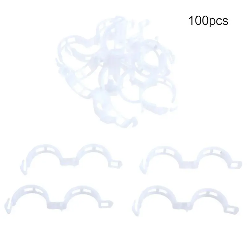 

Plant Support Clips for Garden Tomato Garden Vegetables Vine to Grow Upright and Makes Plants Healthier Twine Clips