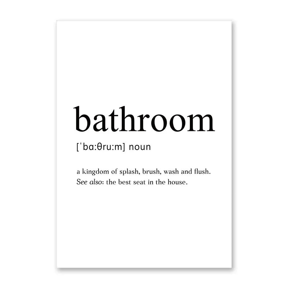 Современная Картина на холсте для ванных и туалетных комнат, декор для туалета, плакат и принты, Модульная картина для туалета, домашний декор - Цвет: DPR6098-E