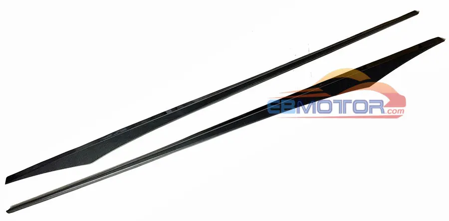 Real Carbon Fiber Side Skirts Spoiler Trim 1pair for BMW F06 F12 F13 M-Sport M-Tech 2014UP B292