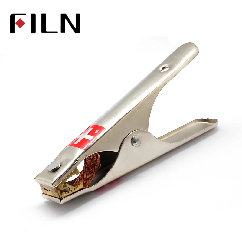 Brass head 170mm Big Car Alligator Clips Battery Clamps Crocodile Clip Red Black Nickel plating Battery Alligator Clip (3)