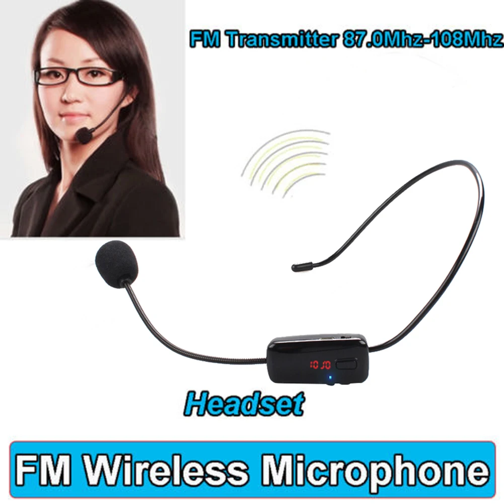 Buy For Speaker Teacher Radio FM Wireless Headset