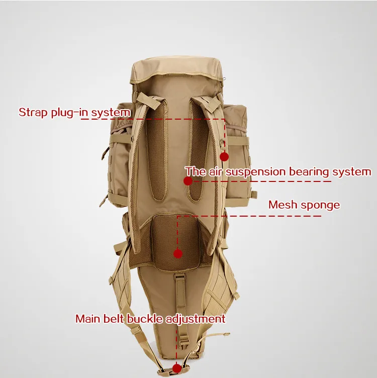60л тактический рюкзак для переноски винтовки сумка для ружья страйкбол Пейнтбол охотничий пистолет сумки Тактический расширенный полный механизм двойной винтовочный пистолет сумка