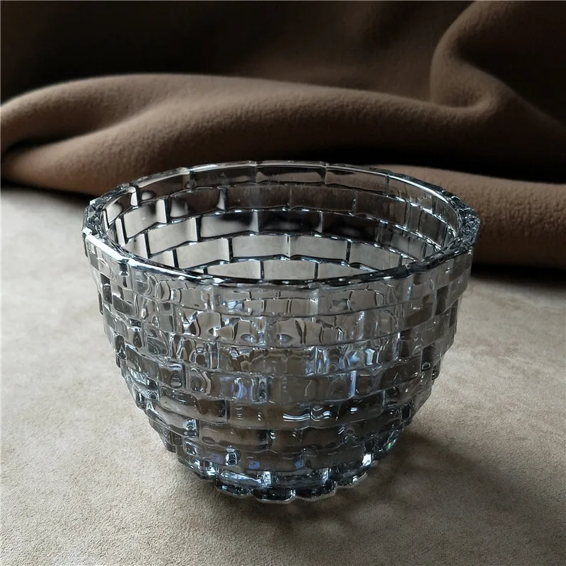 Сервировочная чаша из хрустального стекла геометрической формы 300 мл|craft french|craft