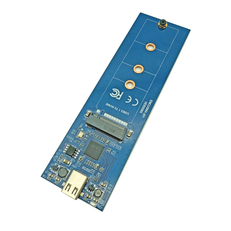 H1111Z M2 SSD чехол NVME корпус M.2 к USB Type C 3 1 адаптер для PCIE NGFF SATA M/B Key Disk Box чехол|Корпус