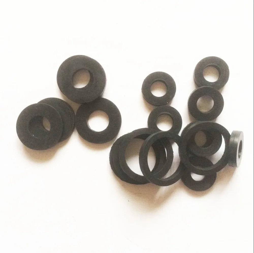 50 PCS النتريل المطاط شقة جوانات NBR النفط واقية يا خاتم جروميت صنبور السباكة فوهة ختم غسالة 50 PCS النتريل المطاط شقة جوانات NBR النفط واقية يا خاتم جروميت صنبور السباكة فوهة ختم غسالة