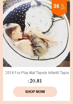 2018 лиса игровой коврик Tapete Infantil Tapis Enfant детские игры для пеленания младенцев ковер детей игрушки для детей Speelmat Dywan dla Dzieci