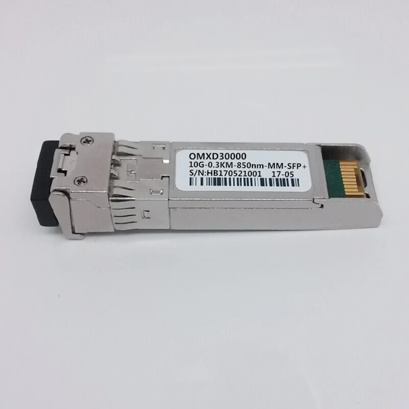 1 шт. для huawei OMXD30000 SFP+ оптический модуль 10G-0.3km-850nm-MM-SFP+ DDM многомодовый дуплексный волоконный кабель LC разъем