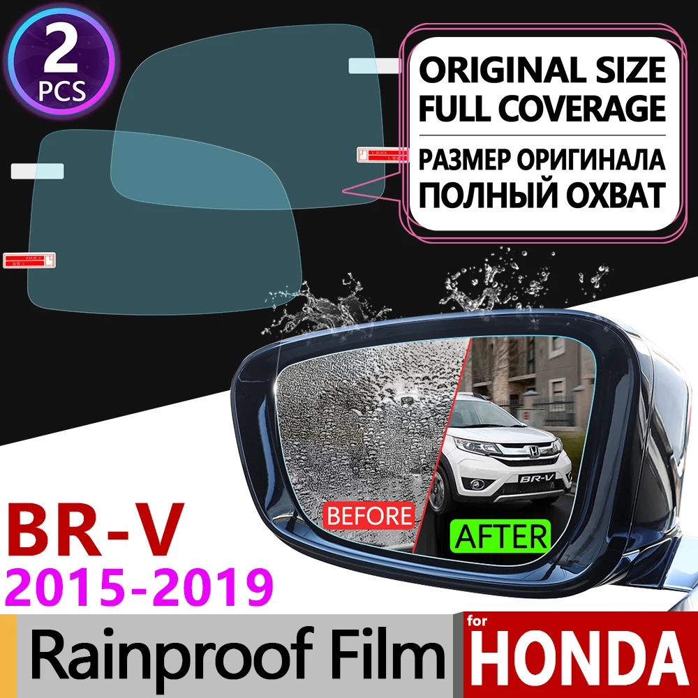 

for Honda BR-V Full Cover Anti Fog Film Rearview Mirror Clear Films Car Accessories Stickers BRV BR V 2015 2016 2017 2018 2019