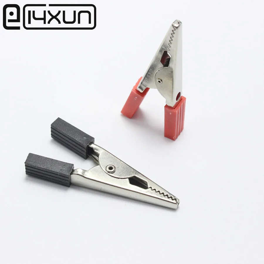 High Quality 20PCS/LOT Full Insulated Crocodile Alligator Clips 50mm