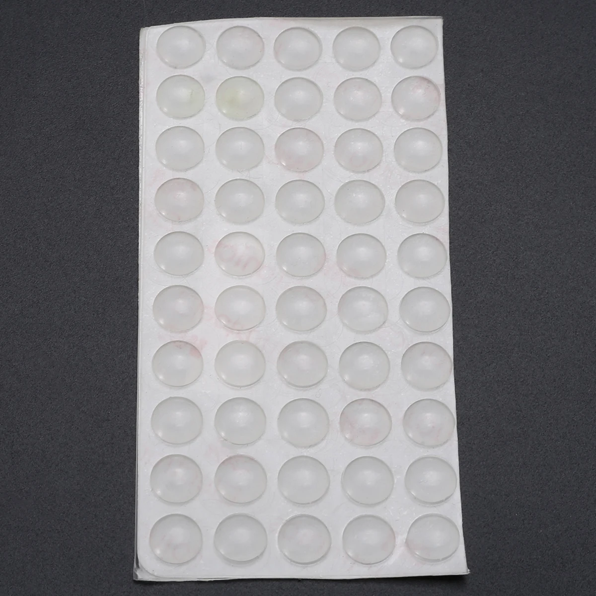 50pcs Self Adhesive Silicone Bumpers Rubber Feet Pads Set Home Table Chair Leg Protective Furniture Covers Door Stop Cushions