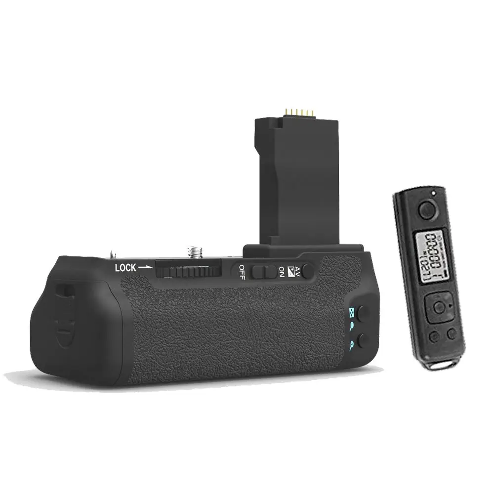 Рукоятка для аккумулятора с пультом дистанционного управления Canon 750D 760D 2 4g |