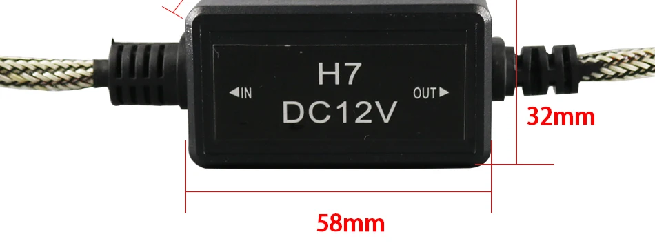 10 hlxg HB3 HB4 H4 H8 H11 H3 H1 H7 LED Headlight Decoder CANBUS EMC Canceller Capacitor Anti-flicker Error Free Auto Accessories