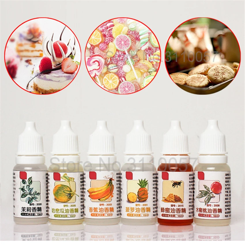 

10ML Food Grade Aroma Magic Food Fragrance Drinks jelly Candy Edible essence used for baking /biscuits Handmade soap Slime Tool