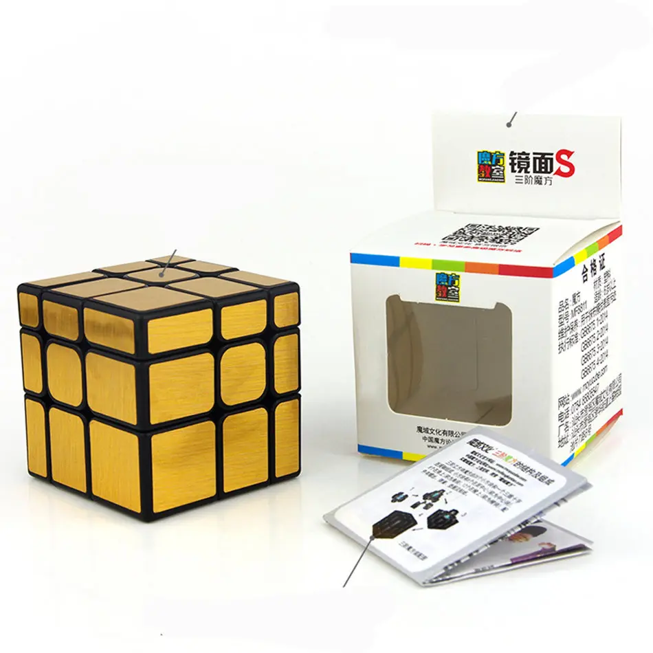 Moyu 3x3кубик рубика The speed Mirror S 3x3x3 волшебный куб 3 слоя пазл игрушки для детей