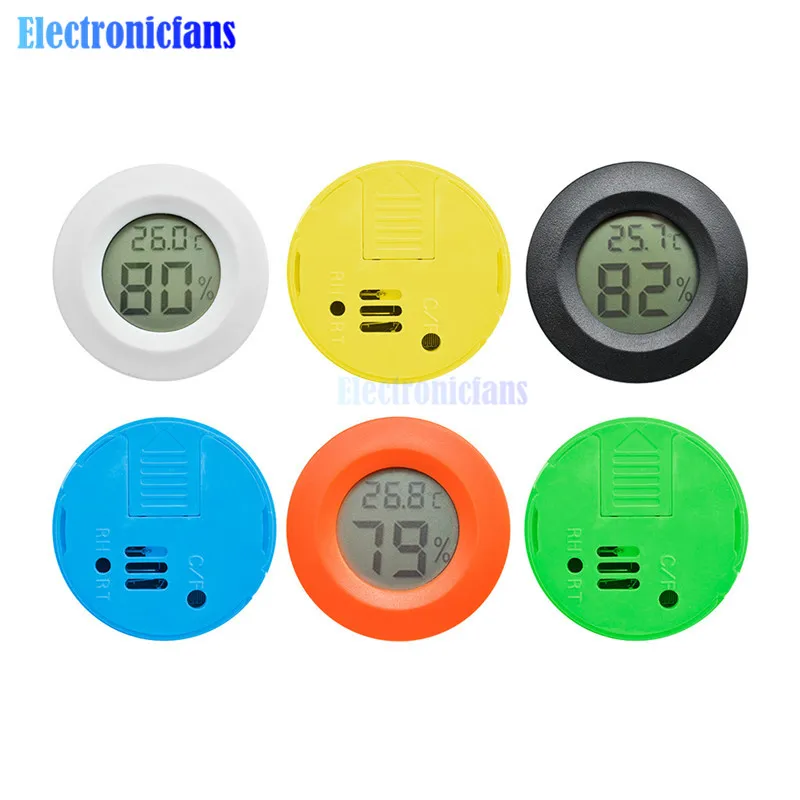 

Mini LCD Digital Thermometer Hygrometer Fridge Freezer Tester Temperature Humidity Meter Detector Thermograph Pet Auto Car