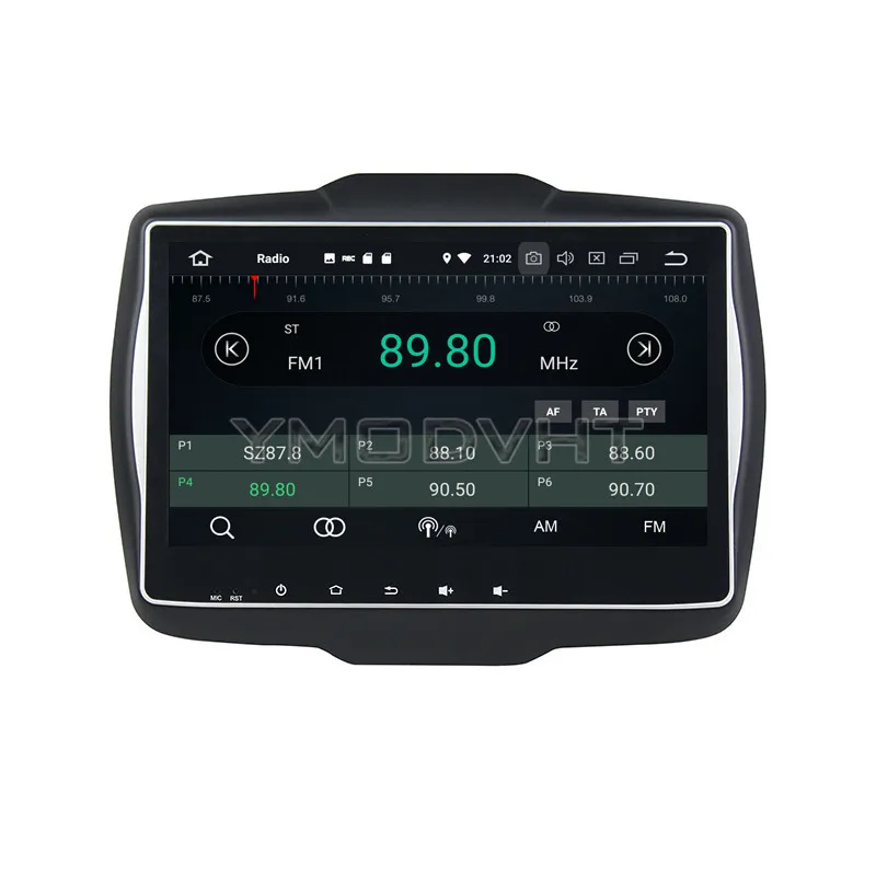 Cheap YMODVHT 10.1inch Android 8.0 Octa Core PX5 4GB RAM 32GB ROM Car DVD Player Radio Stereo GPS for Jeep Renegade 2015 2016 2017 5