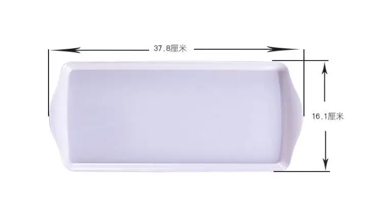 Tray Long Strip Water Bottle Water Cup Narrow Rectangular Tea Tray Tray Plastic Melamine Creative Q18 Dishes Plates Aliexpress
