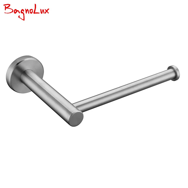 

Bagnolux Lifetime Warranty Medieval Style SUS 304 Stainless Steel Single Wall Mounted Post Toilet Paper Tissue Roll Holder