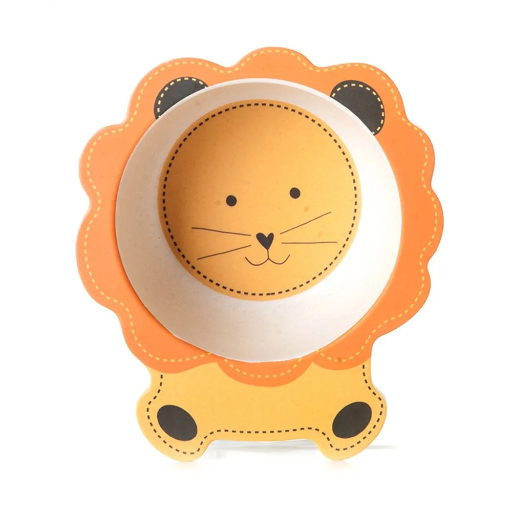 Cartoon Natural Bamboo Fiber Bowls Baby Dishes Bowl Plates Kids Feeding Tableware Infant Toddler Portable Environmental Plates Cartoon Natural Bamboo Fiber Bowls Baby Dishes Bowl Plates Kids Feeding Tableware Infant Toddler Portable Environmental Plates