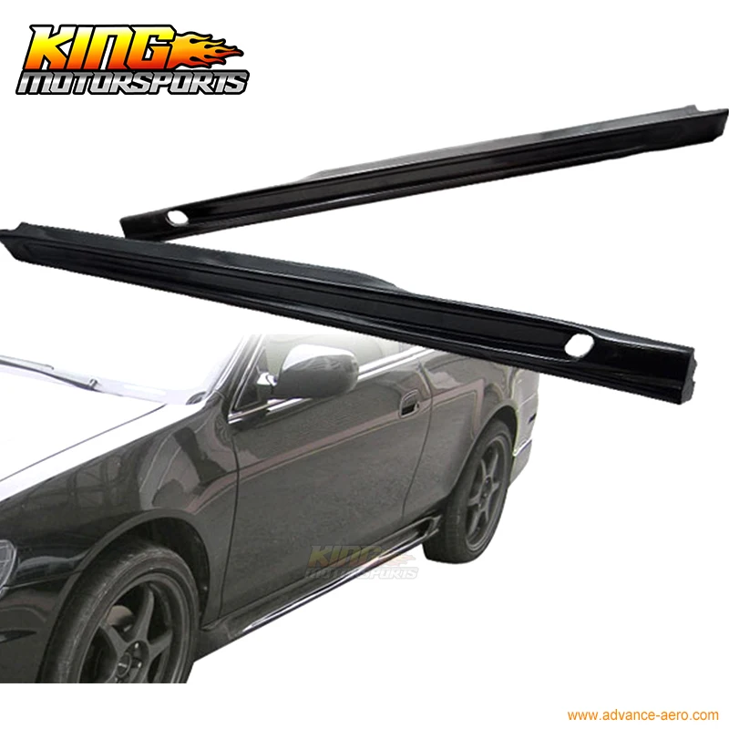 Подходит для 98-02 Honda Accord 2Dr купе боковая юбка из искусственной кожи | Автомобили и