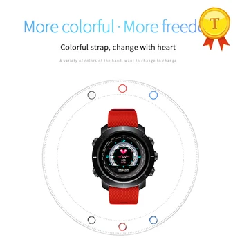 

24 hours Continuous Heart Rate Monitor Fashion Sports Man Woman round Bluetooth Smart Watch Fitness Tracker ce rohs Smartwatch
