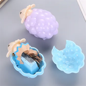 

2Pcs Cute Sheep Pencil Sharpener Double Hole Sharpener Hand-cranked Pen School Office Supply Student Stationary