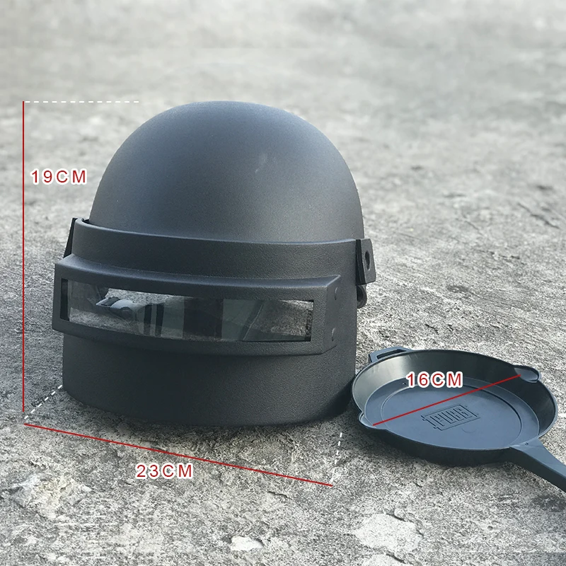 

Game Playerunknown Battlegrounds PUBG Level 3 Helmet And Pan Cosplay Props For Adult