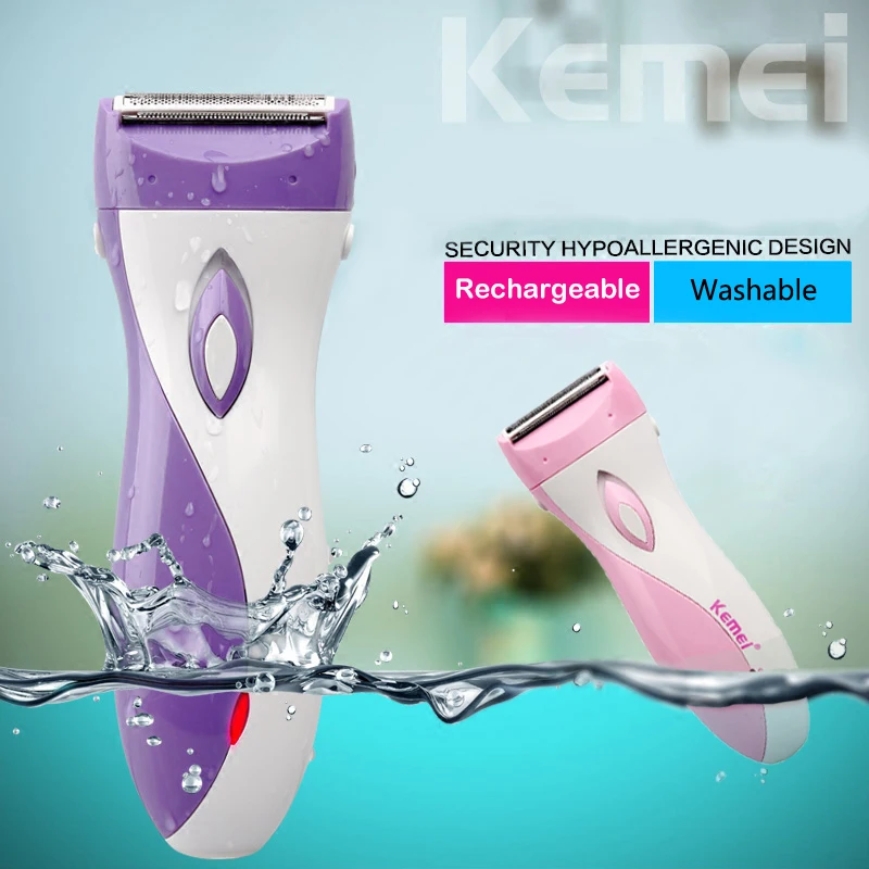 KM 3018 Rechargeable Female/ women/lady/Men Electric Razor Shave Wool