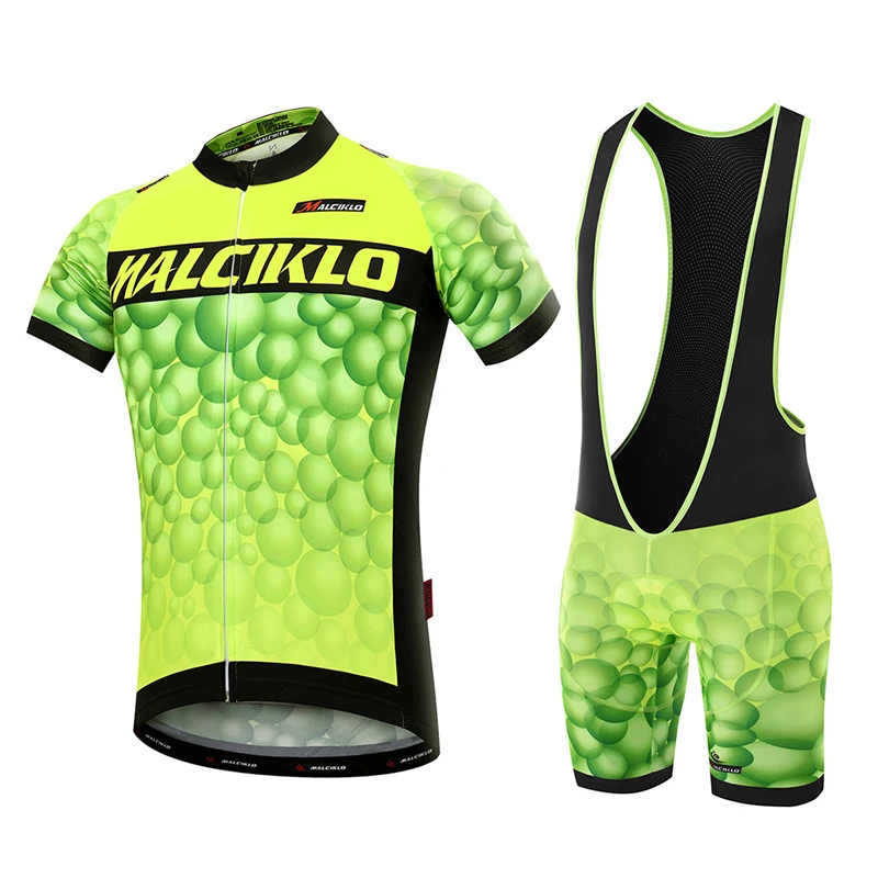 Fluo Yellow sport jerseys bicycle Bicicleta Cycling ropa Ciclismo