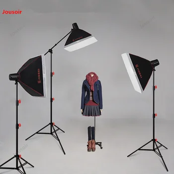 

Photography Studio Set 250W Photography Room Flash Photography Lamp Soft Light Box Still Life Table CD50 T07