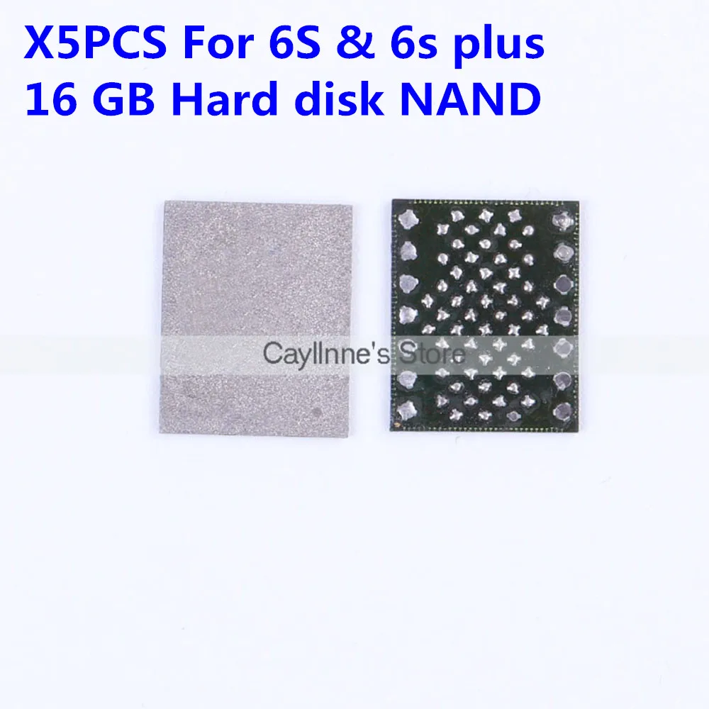5 шт./лот для iPhone 6S &amp PLUS жесткий диск NAND флэш-память IC 16 Гб HD-чип запрограммирован с
