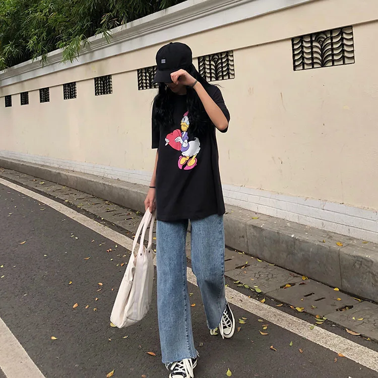 S-XL 2019 spring vintage style High Waist jeans Lady Casual straight denim jeans blue womens mom jeans for women with belt(8158) S-XL 2019 spring vintage style High Waist jeans Lady Casual straight denim jeans blue womens mom jeans for women with belt(8158)